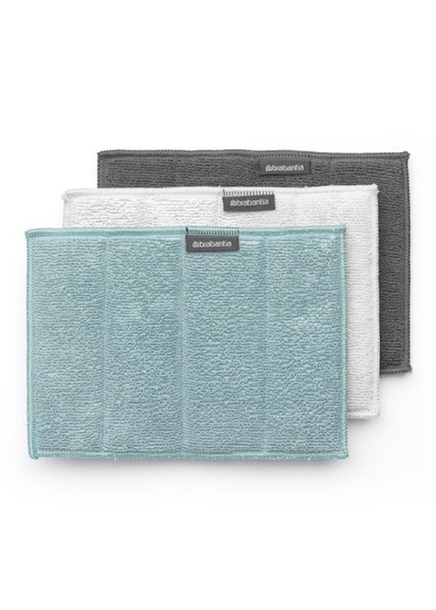 Brabantia Microvezel sponsdoekjes 3 stuks mint