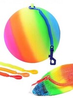 John Toy Regenboogbal maat 5 met koord
