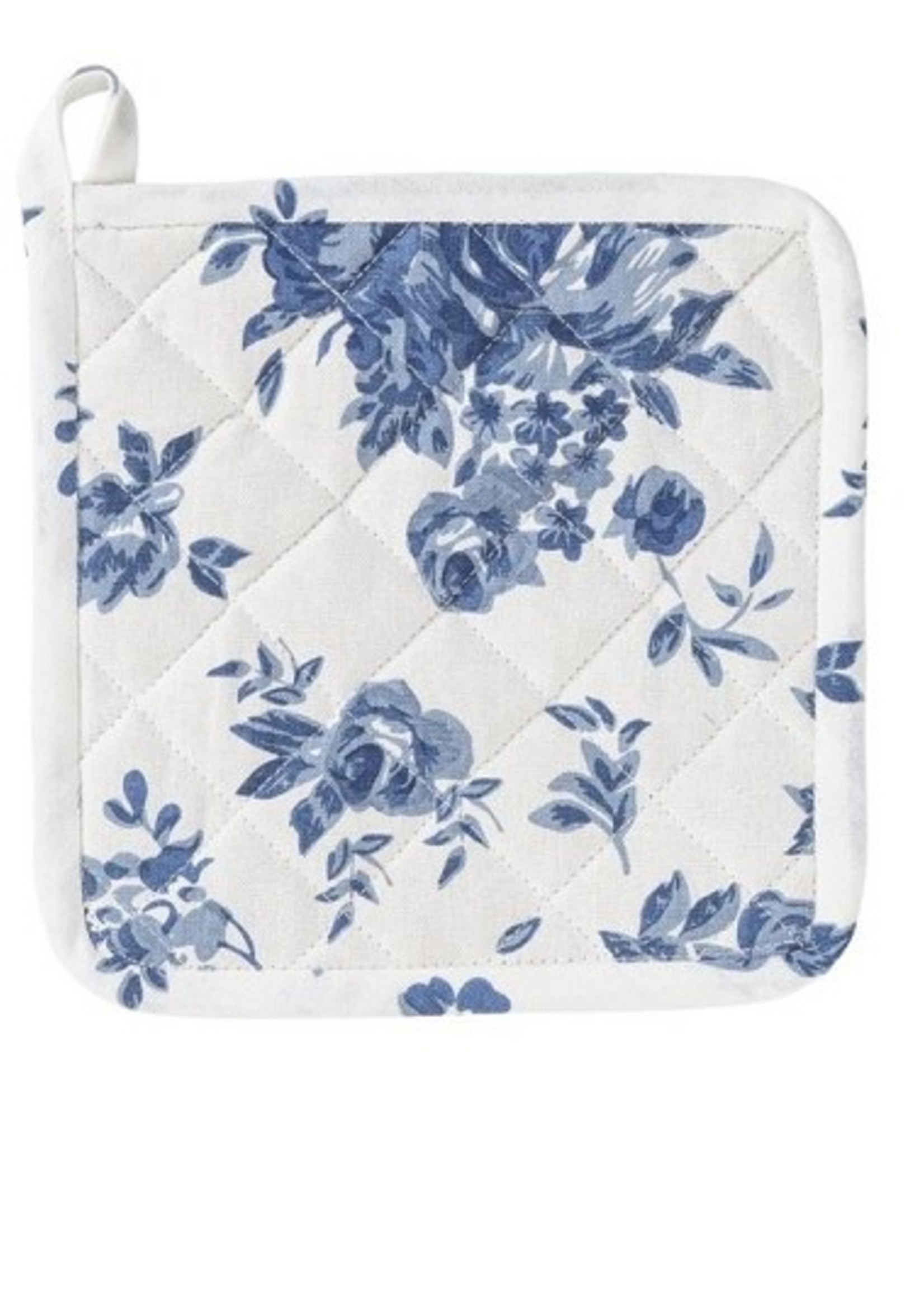 Pannenlap bloemmotief 20x20cm