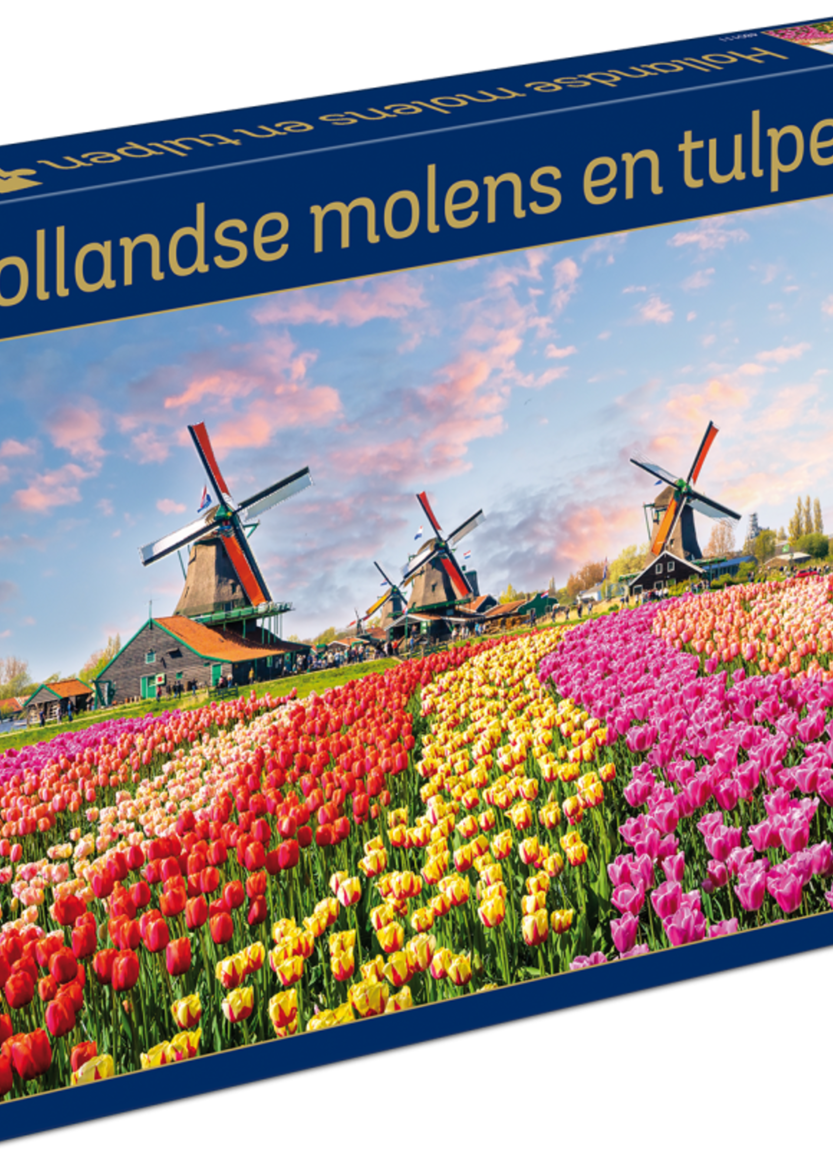 Hollandse Molens en Tulpen Puzzel (1000 stukjes)
