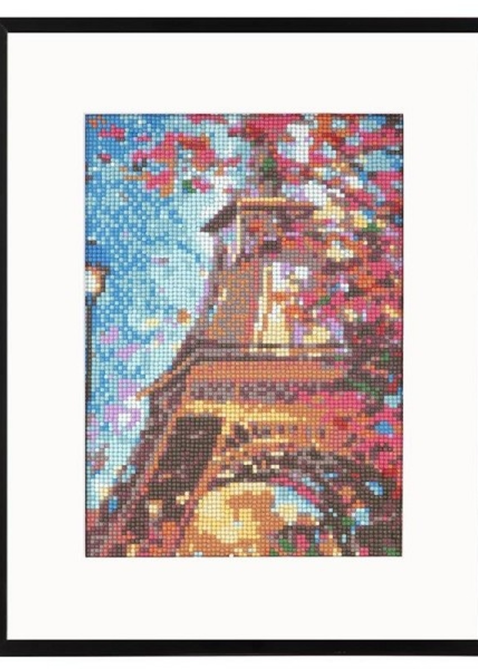 Grafix Diamond painting Paris 30x40cm ( exclusief lijst)