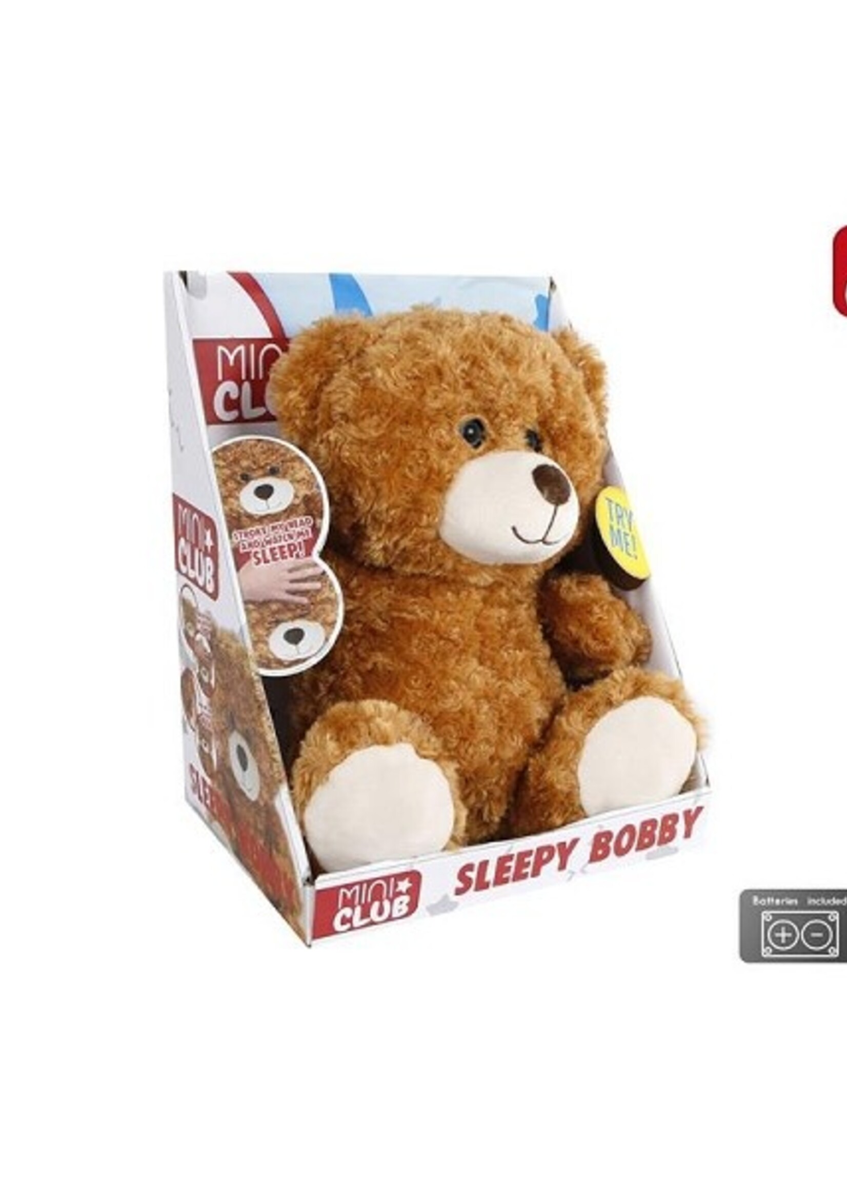 Mini Club interactieve beer Sleepy Bobby pluche 34cm