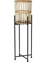 Lantaarn op standaard 19x19x25cm