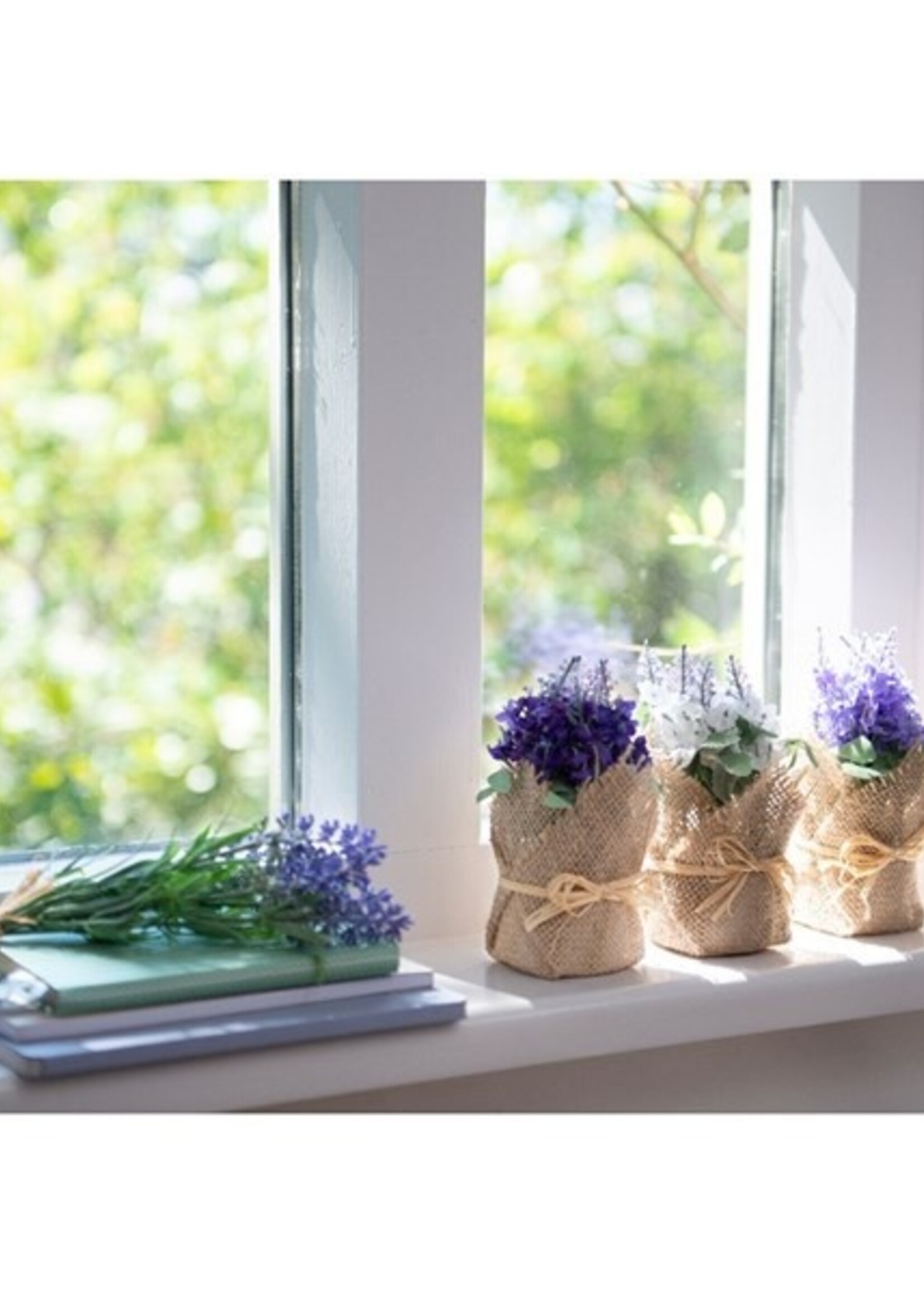 Decoris Lavendel paars 13x13xH34cm