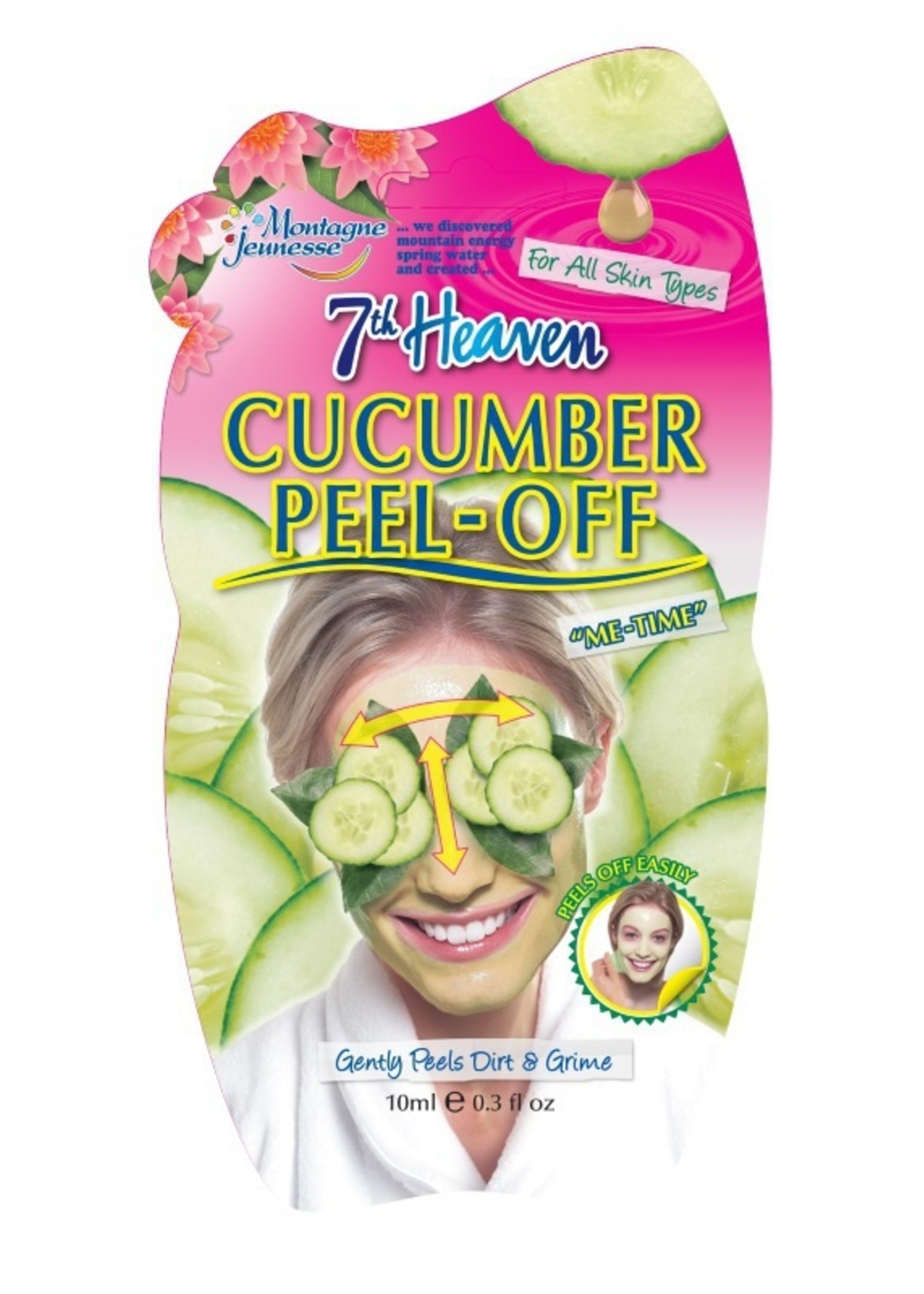 Montagne Jeunesse Gezichtsmasker Cucumber Peel-Off 10ml