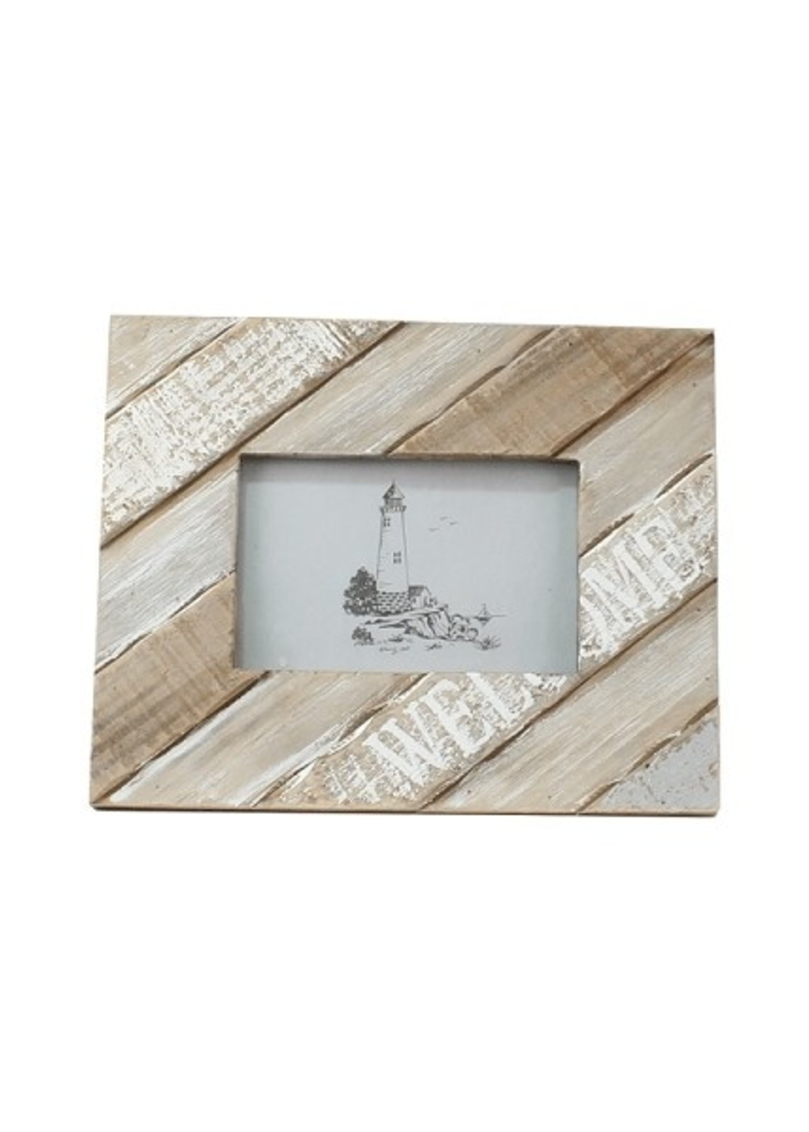 Fotolijst hout liggend 25x20x2cm (15x10cm)