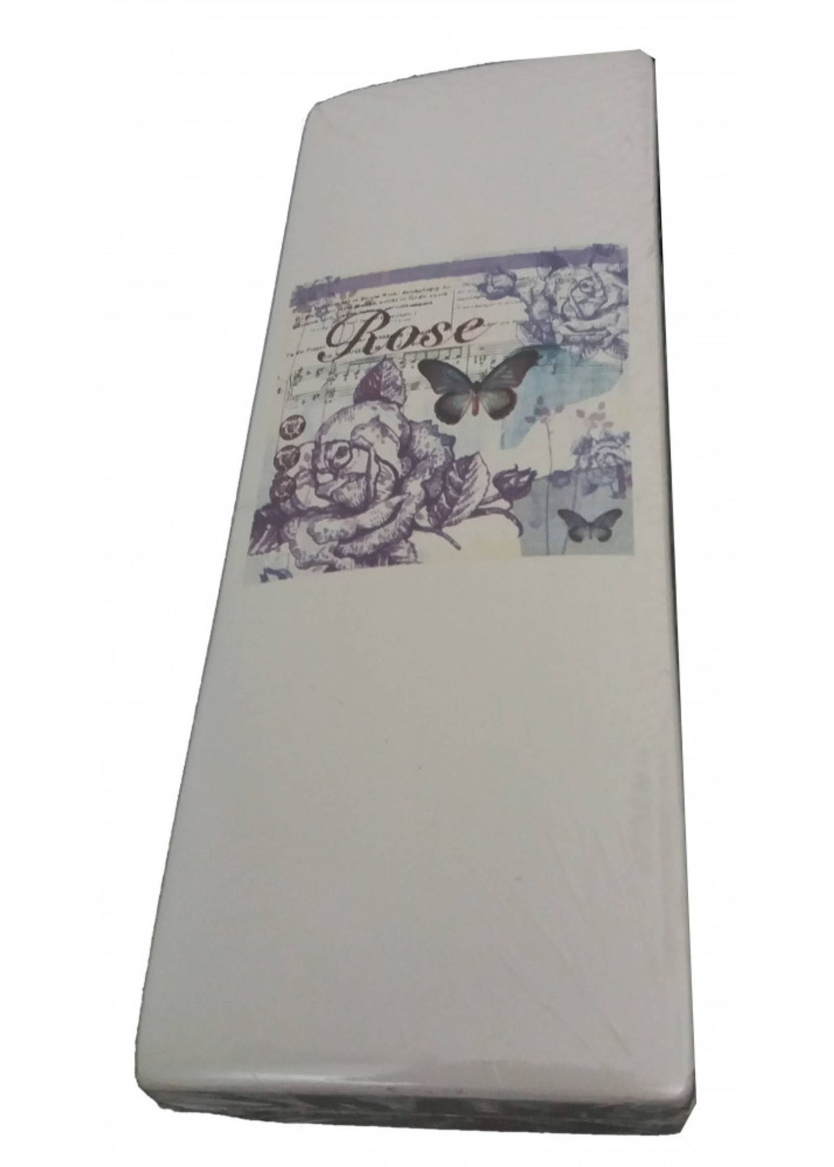 Verdampingsbakje voor radiator wit aardewerk 20x8x3cm met vlinderprint