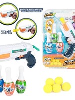 Toi Toys Foam StrikeX set waterpistool + 5 ballen en 3 kegels