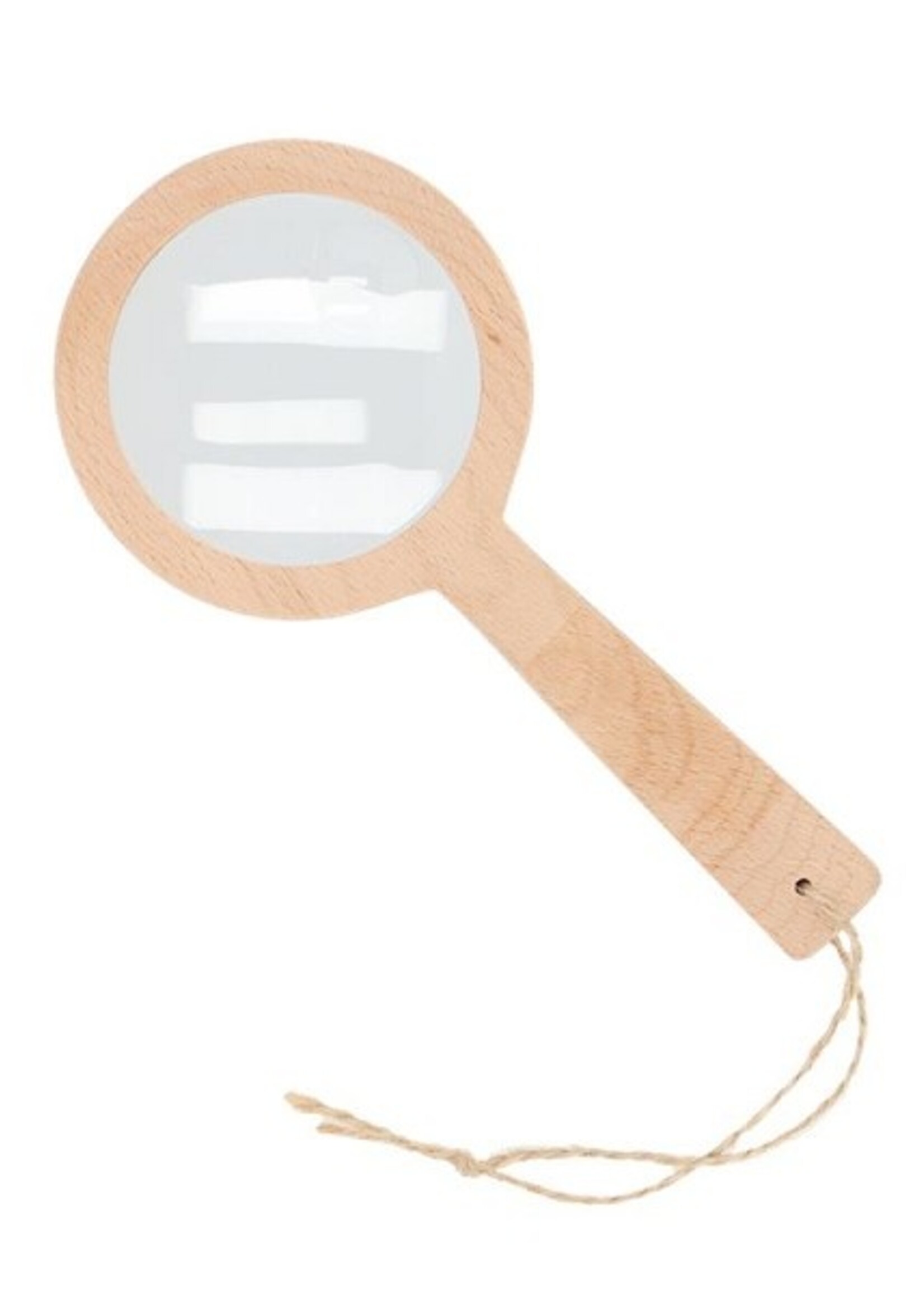 Esschert Design Houten vergrootglas 18.2x8.5x1.5cm