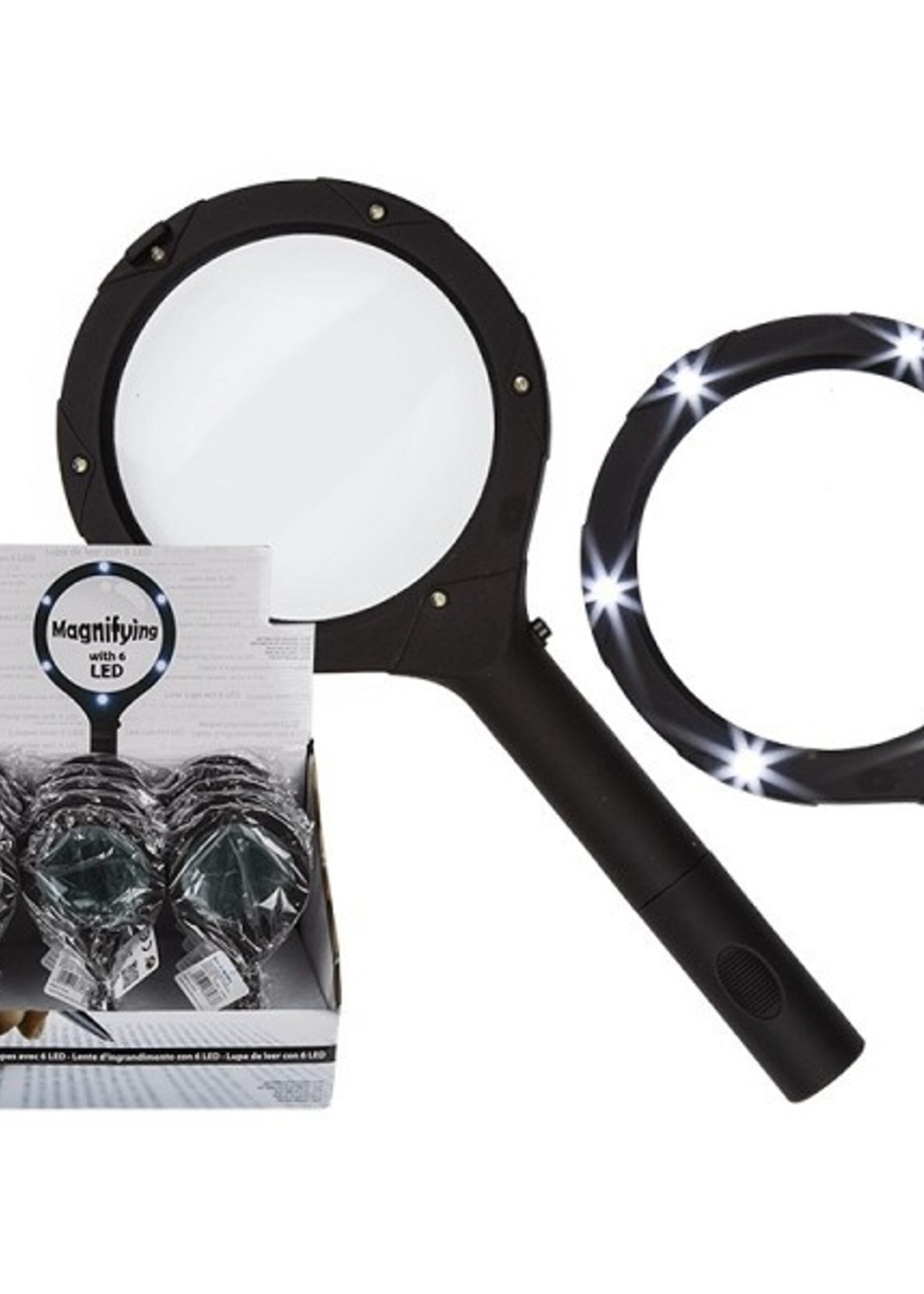 Vergrootglas met LED 24cm
