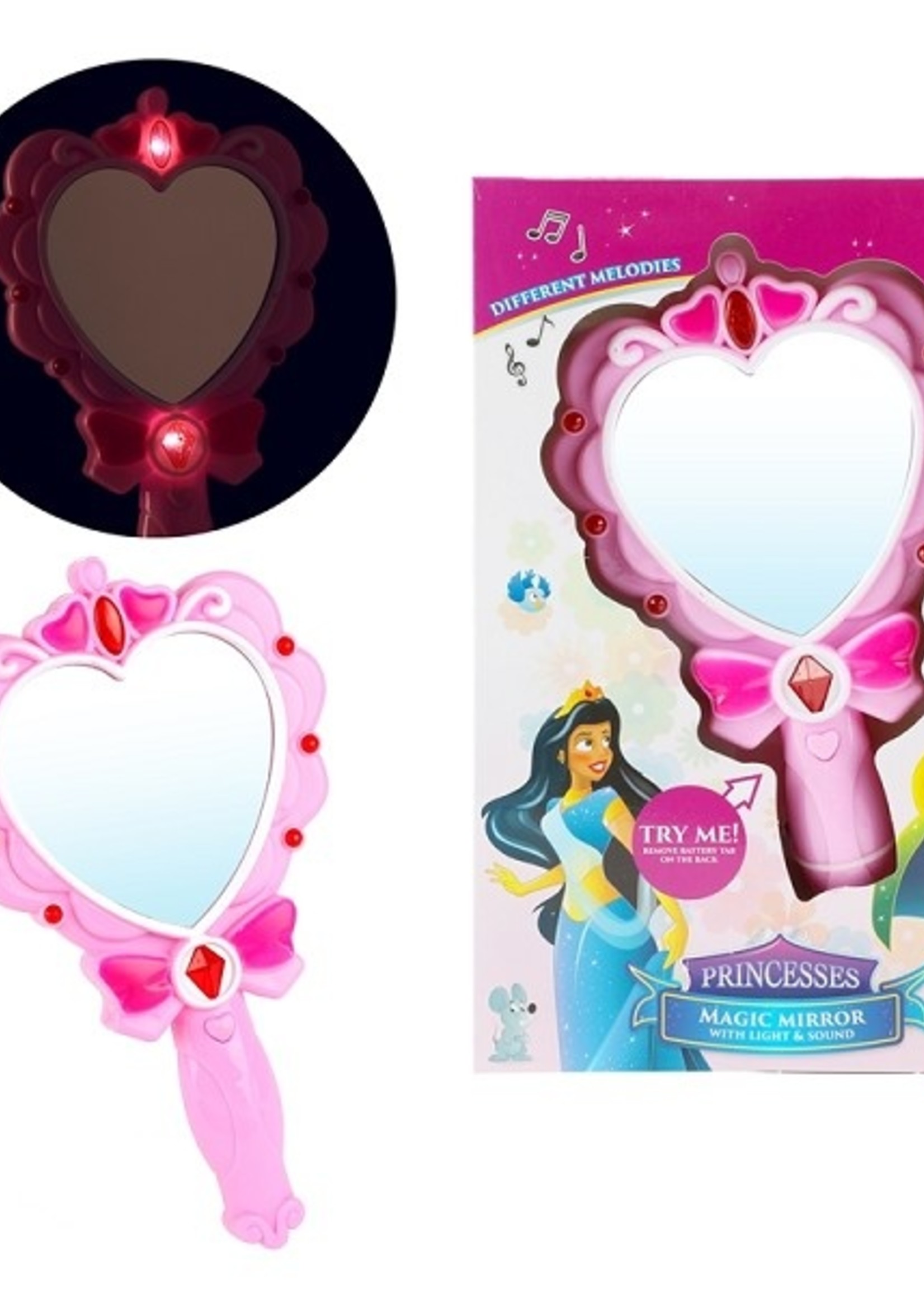 Toi Toys Ice Princess Magische spiegel prinses met licht en geluid