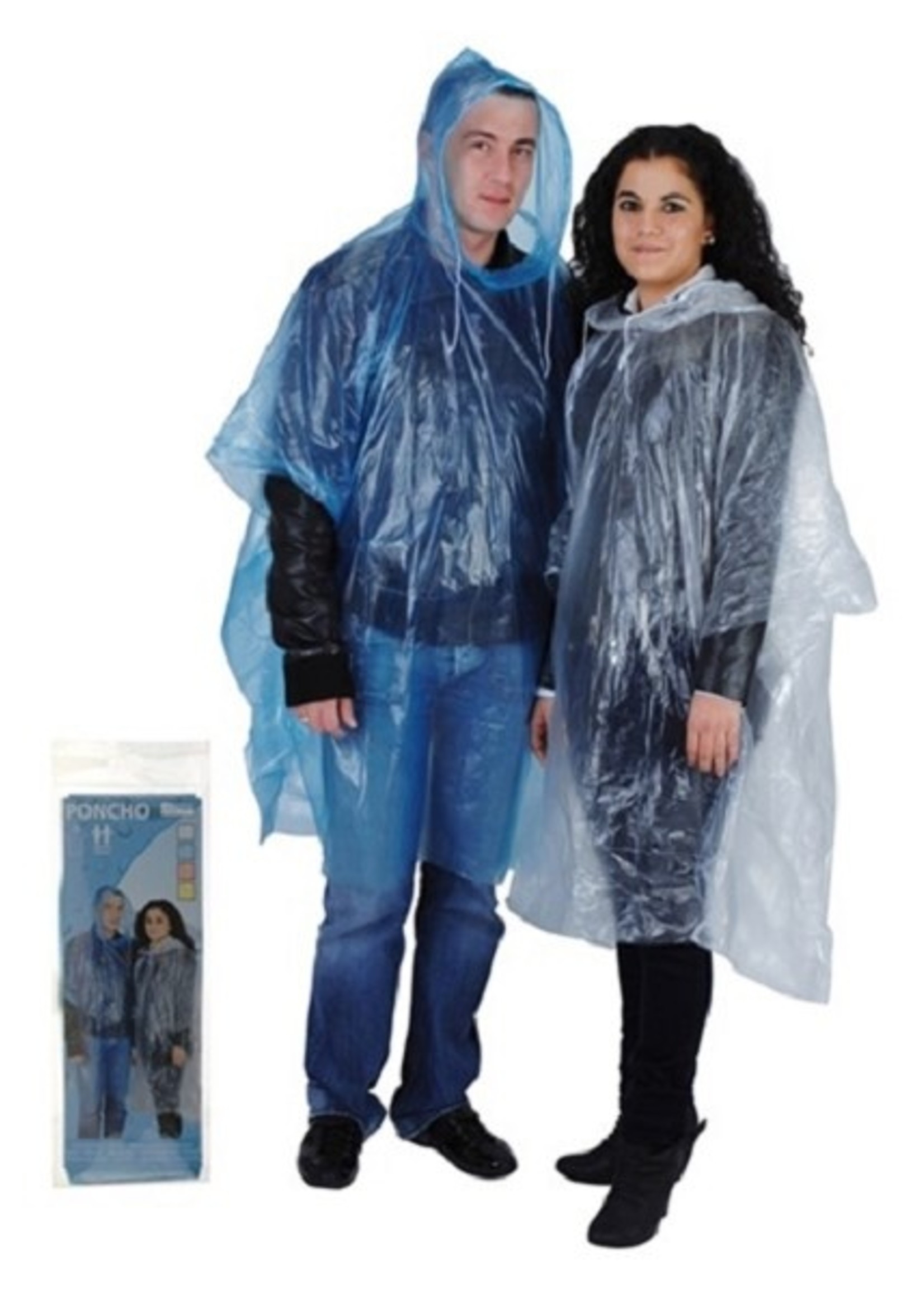 Poncho voor volwassenen (per stuk)