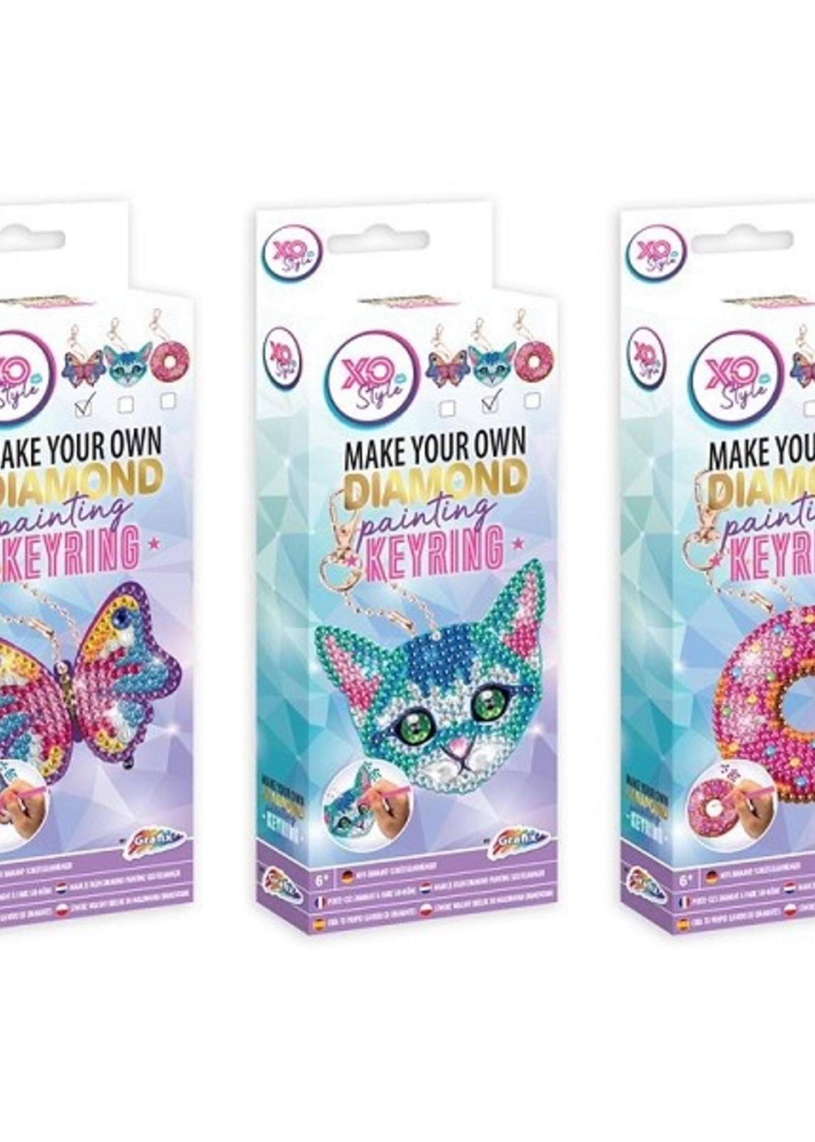 Grafix Diamond Painting sleutelhanger