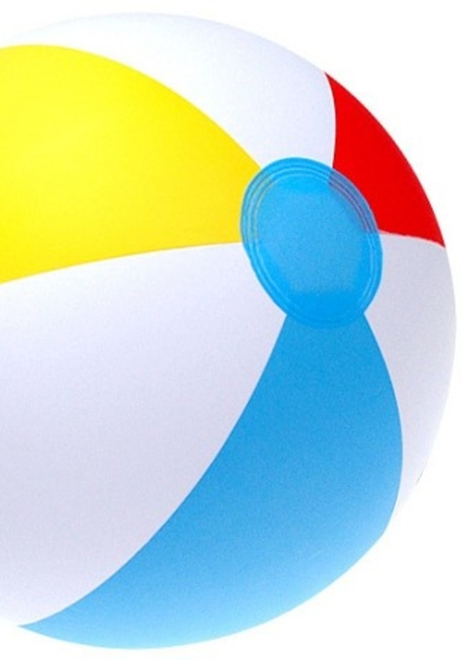 Bestway strandbal 61cm 3-kleur