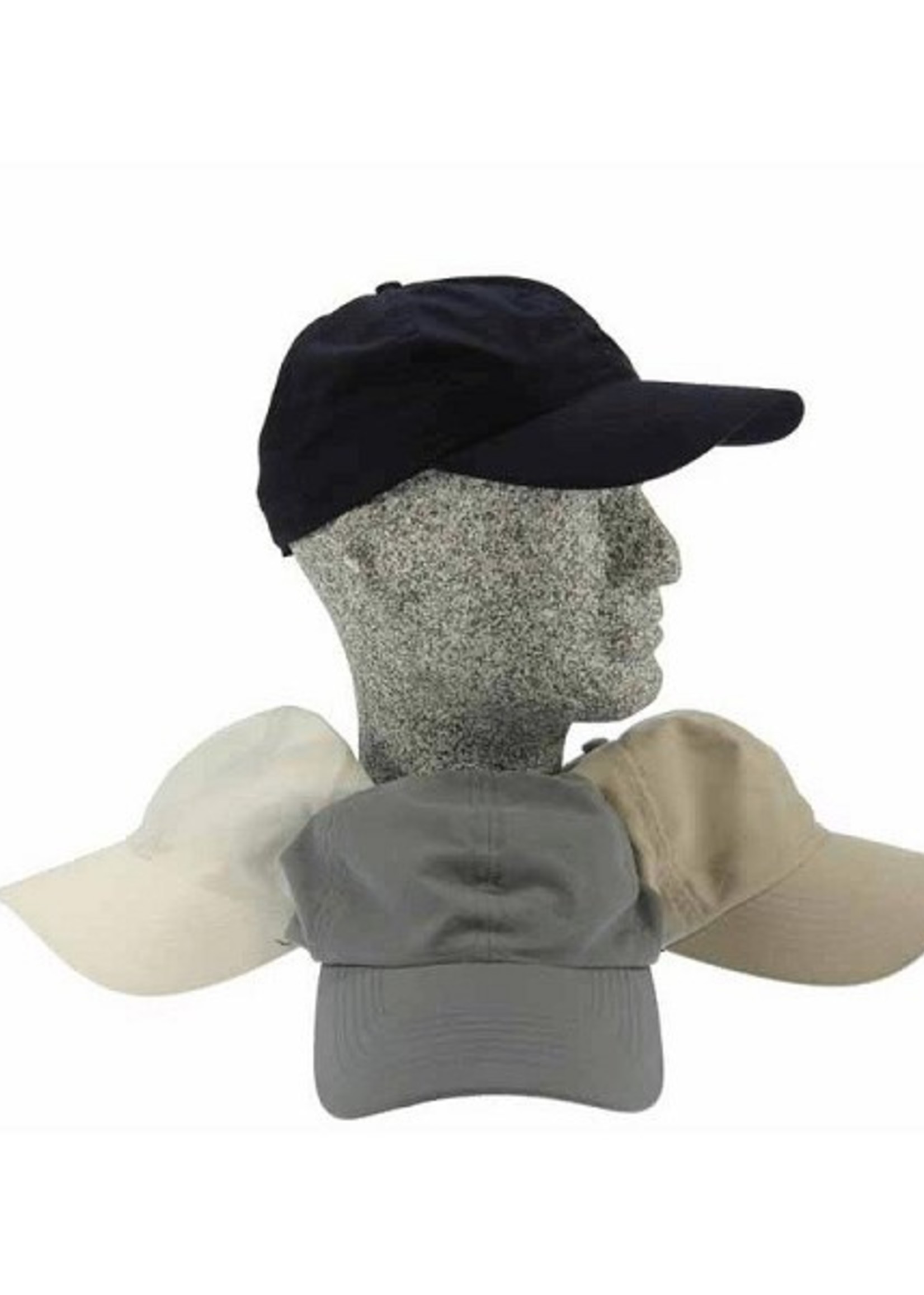 Baseballcap Microfiber in 4 kleuren verkrijgbaar