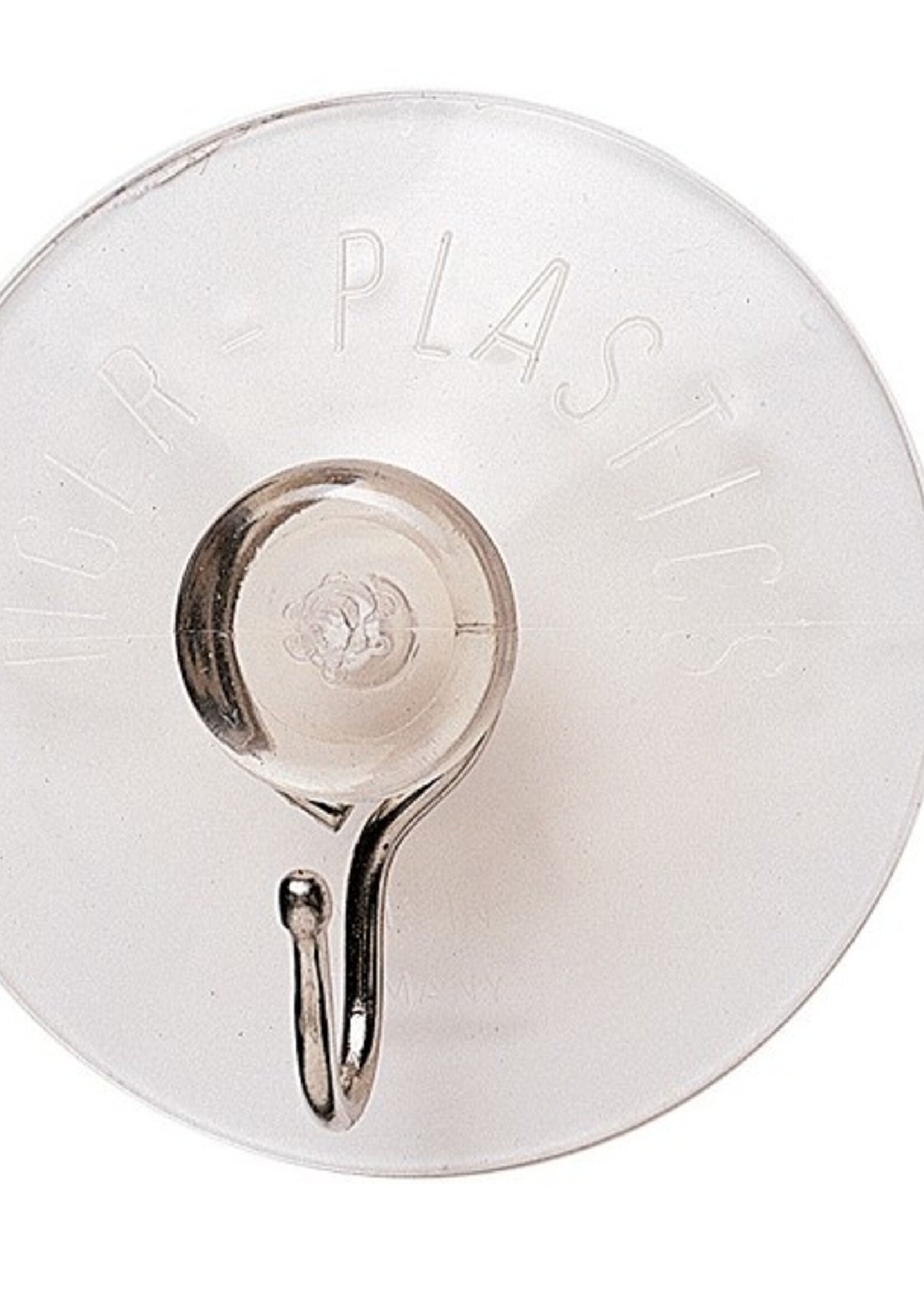 Tiger Zuighaak klein per 3 stuks transparant, 40x40x20mm