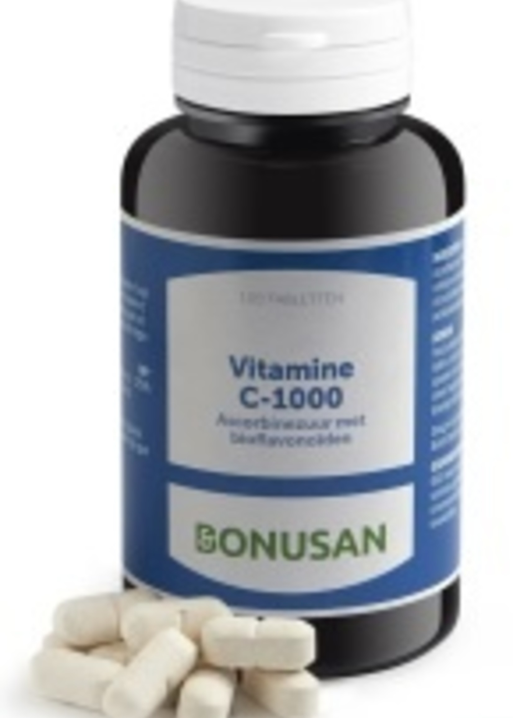 Bonusan Vitamine C1000 mg ascorbinezuur 100 tabletten - winkel 01/2024