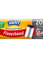 Swirl Pedaalemmerzak met fixeerband 20L rol a 10 zakken