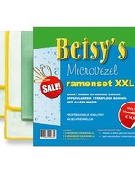 Betsy's Microvezel 3-delige ramenset XXL groen