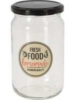 Weckpot glas metalen deksel 720ml