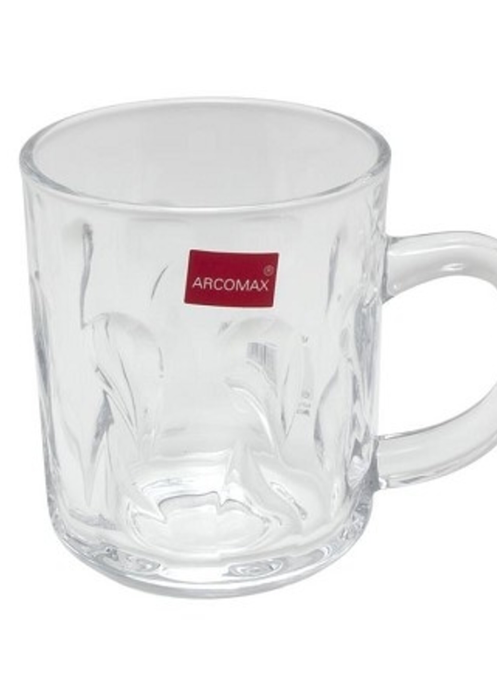 Drinkglasset 'druppel' 7,3x9cm 230ml doos a 6 stuks