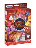 Grafix 2-in-1 Dobbelspel - Bingo Dice & Quick and Tactic