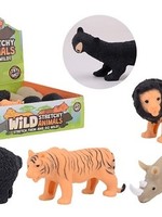 John Toy Stretchy wild animal ( per stuk )