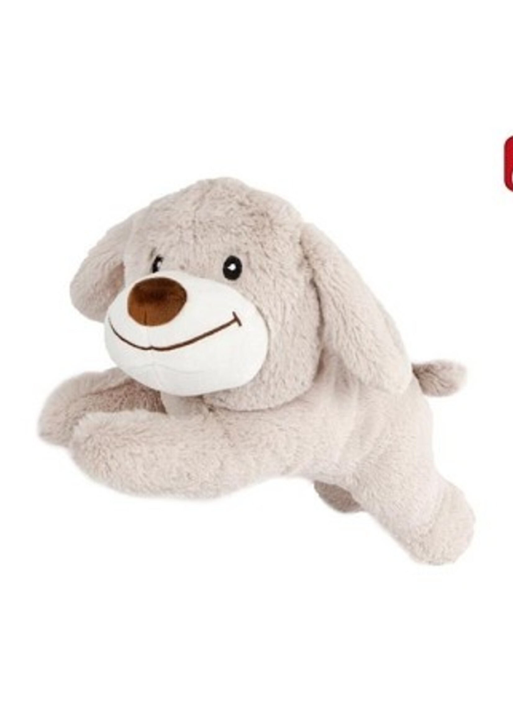 Mini Club hond liggend pluche 30x16x14cm