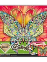 Grafix Diamond Painting op canvas vlinder 30x30cm