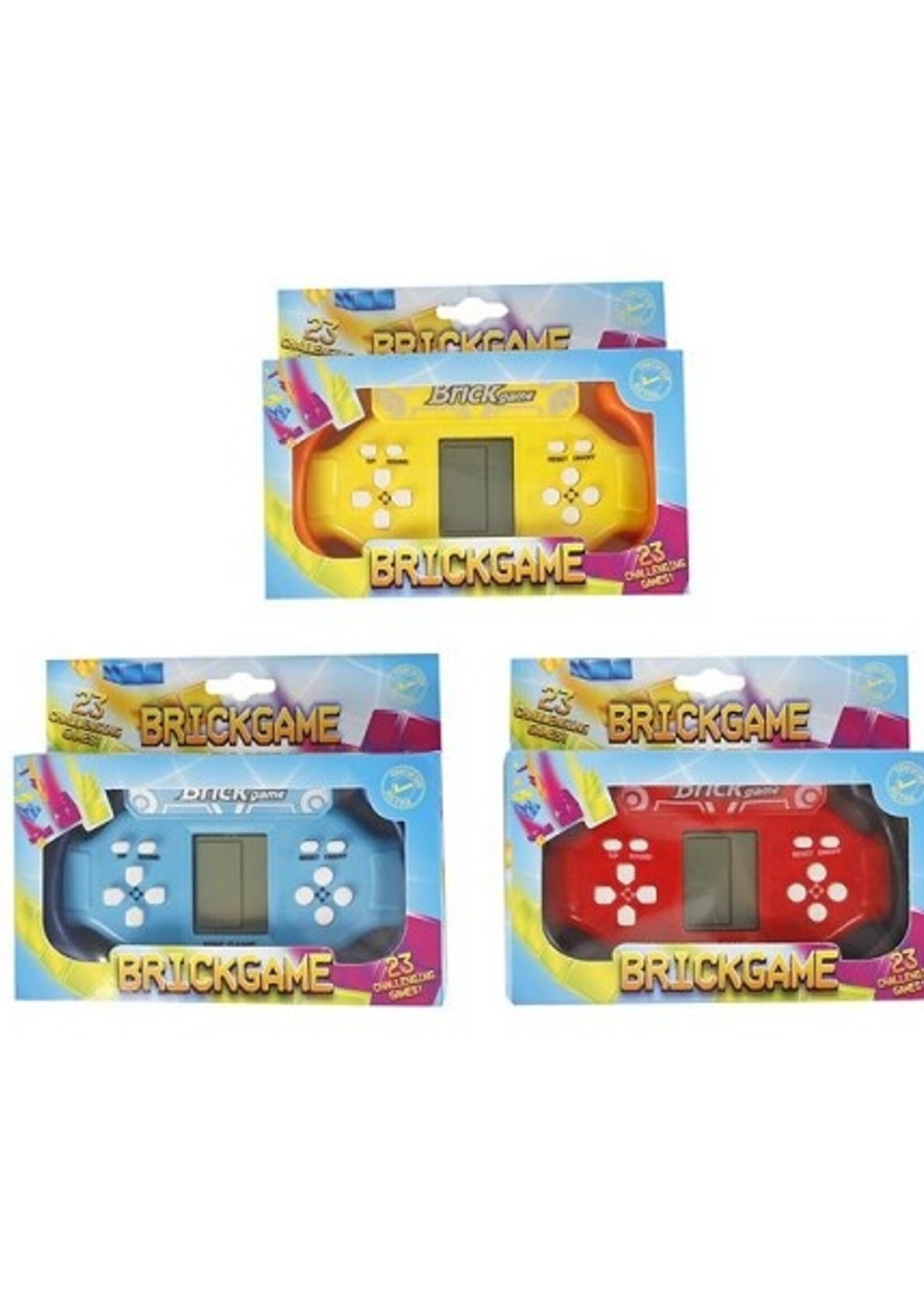 Brickgame 23 spelletjes 14x12cm per stuk