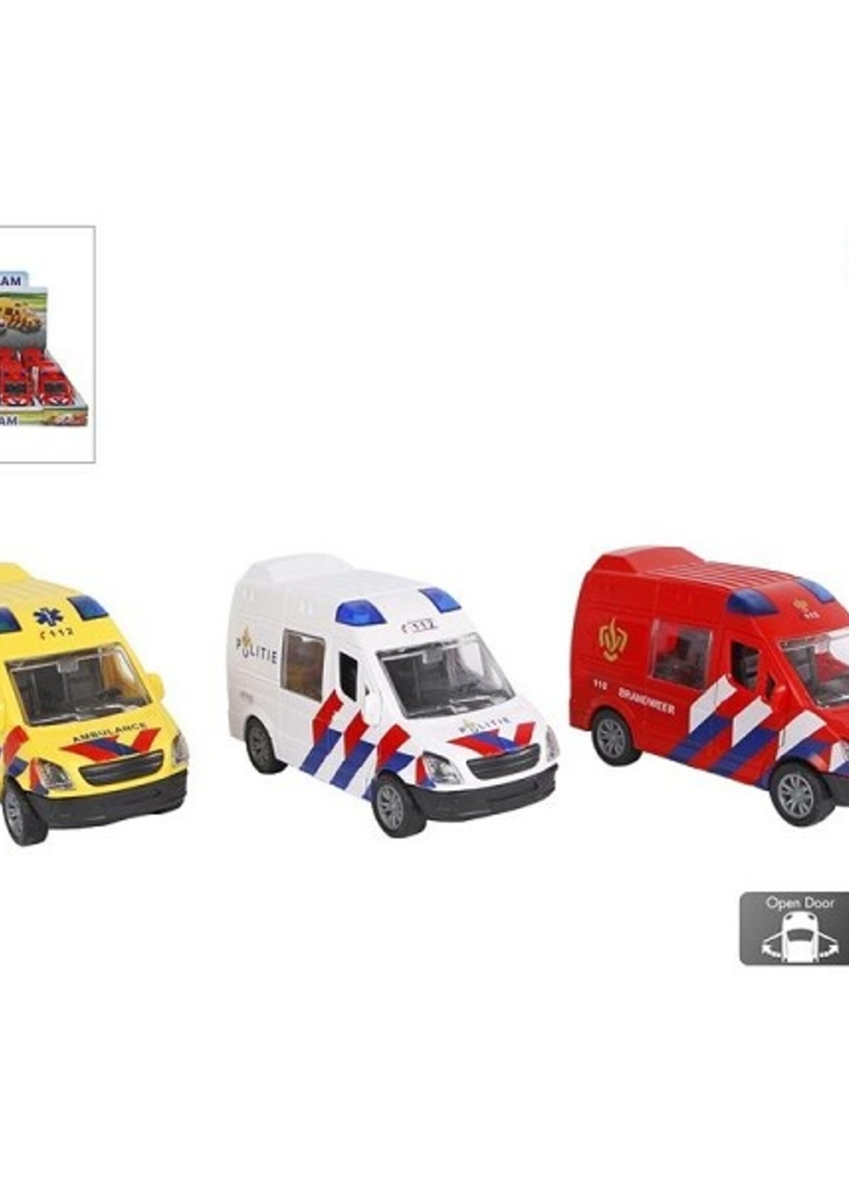 2-Play 1-1-2 voertuig NL frictie 1:32 12,5cm