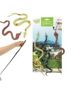 Toi Toys 3 Super stretchy slangen op kaart 27cm