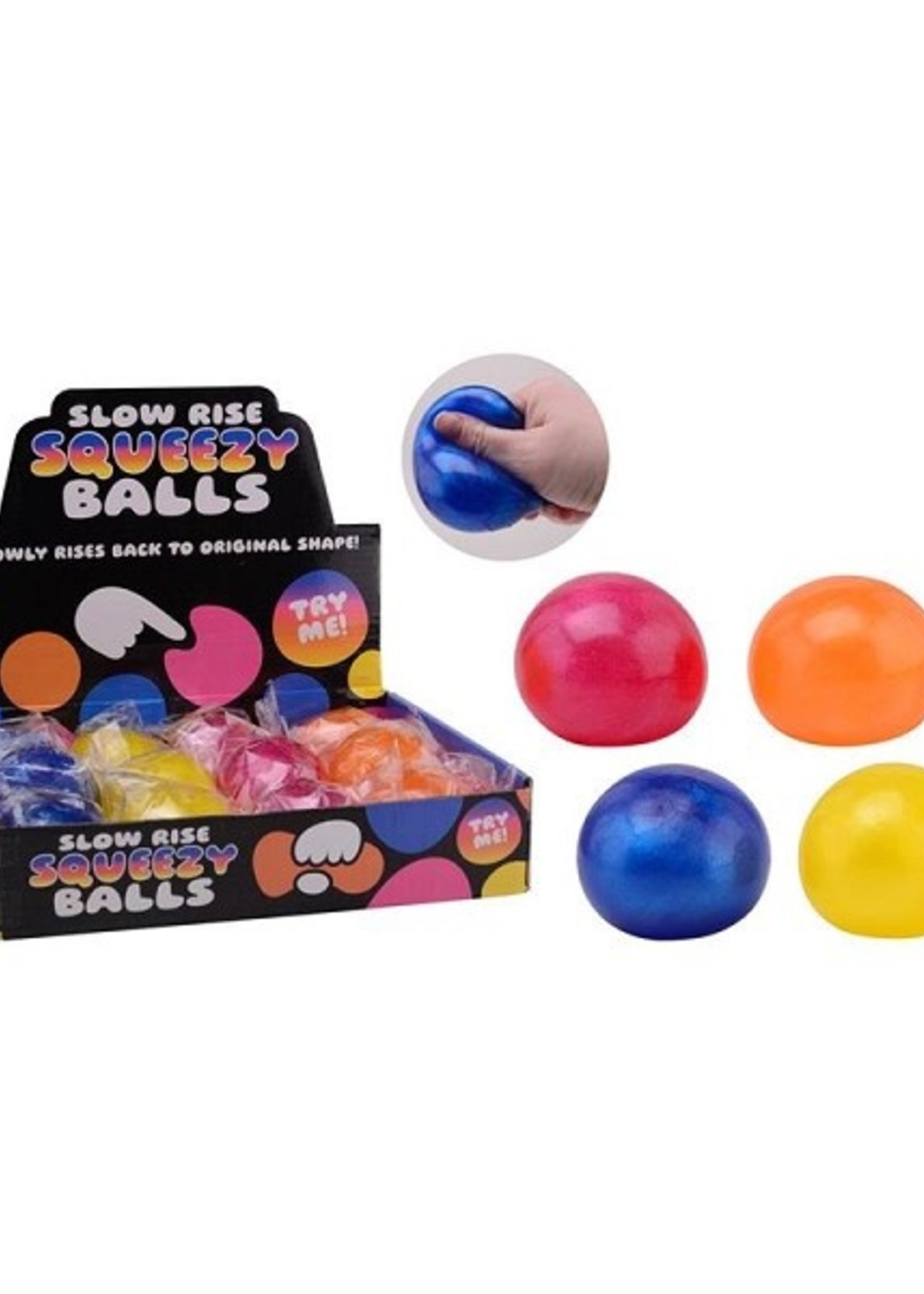 John Toy Slow rise Squeezy bal Ø9cm ( per stuk )