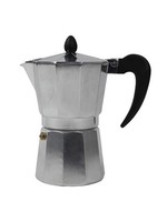 Percolator 6-kops aluminium 15x11x22cm