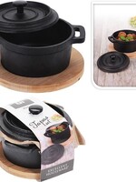 Tapasset gietijzer pannetje