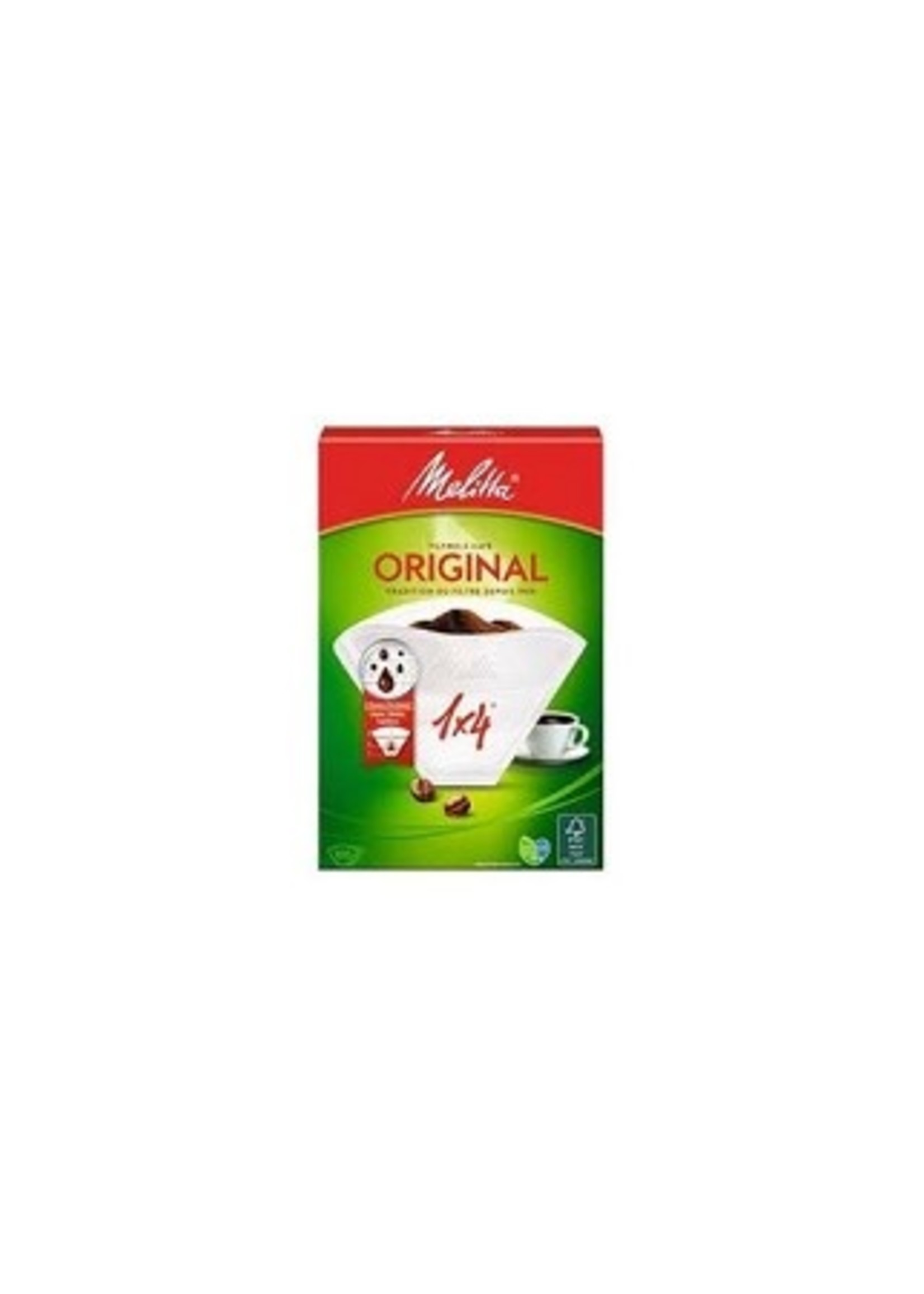 Melitta Koffiefilters 1x4 80 stuks Wit