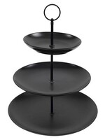 Etagere 3-laags zwart 16x21x26cm