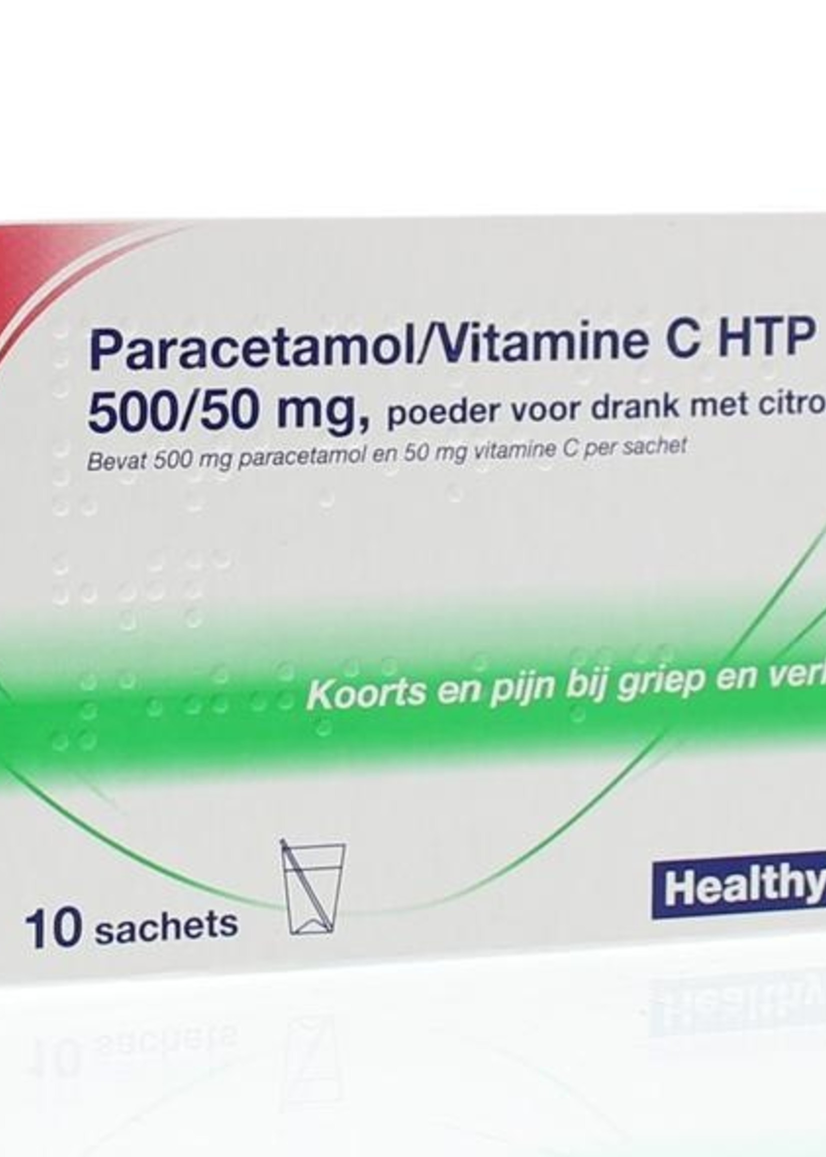 Healthypharm Paracetamol Vitamine C Sachet 10sach