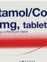 Healthypharm Paracetamol/Coffeïne HTP 500/50 mg, 20 tabletten