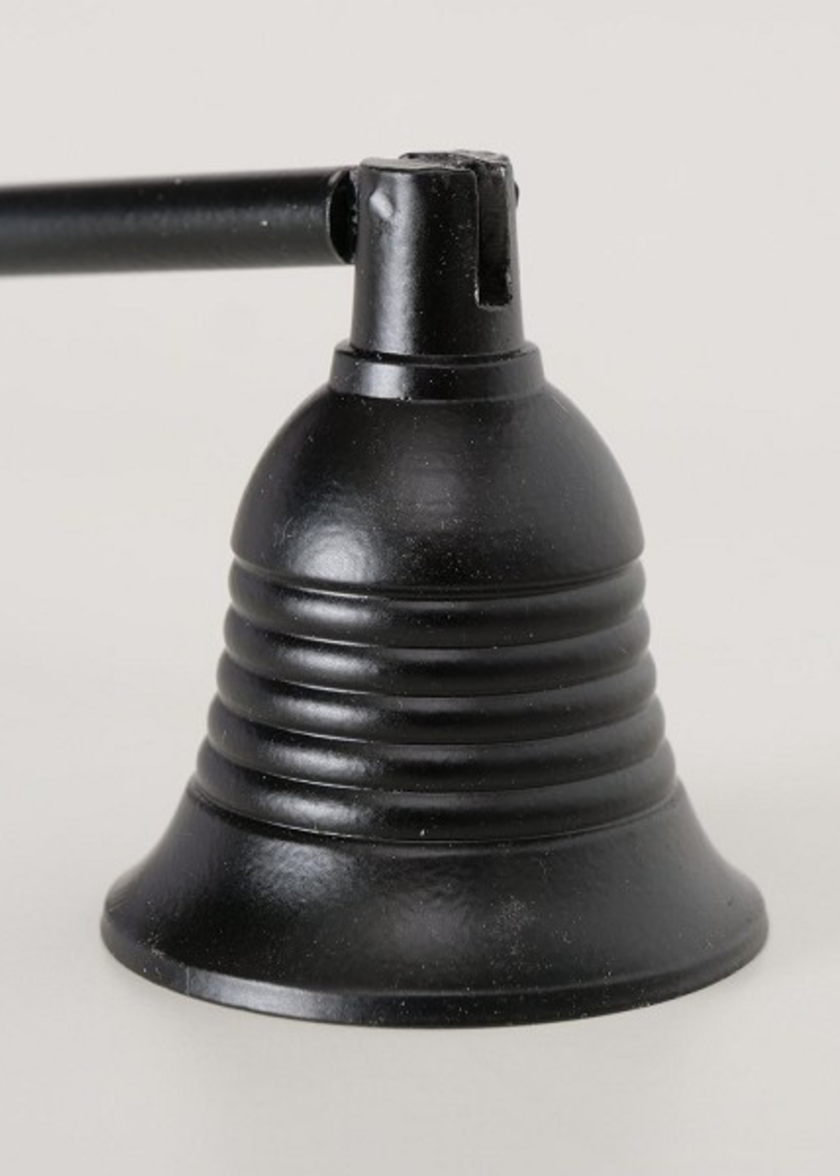 Boltze Home Kaarsendover Joriz 30cm aluminium zwart per stuk