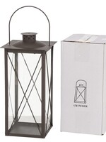 Boltze Home Lantaarn Farol 17x17x36cm metaal bruin