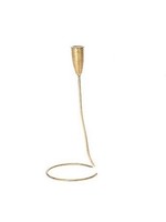 HBX natural living Kandelaar Astan metaal 11,5xh38,3cm goud