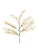 HBX natural living Pluimgras tak met verlichting LED 72cm Coffee