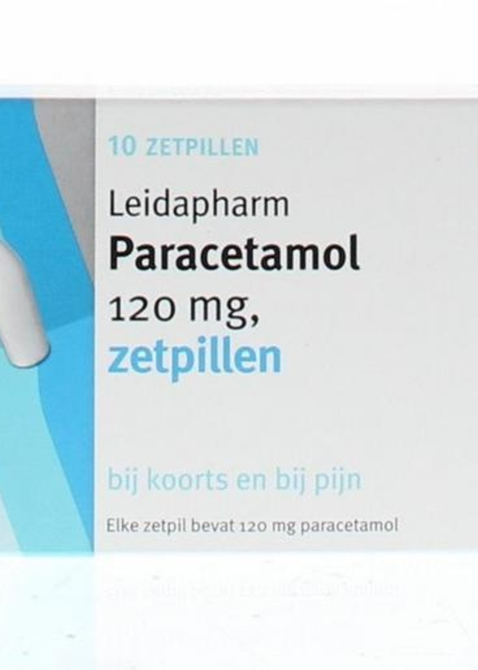 Leidapharm  Paracetamol 120 mg 10 zetpillen