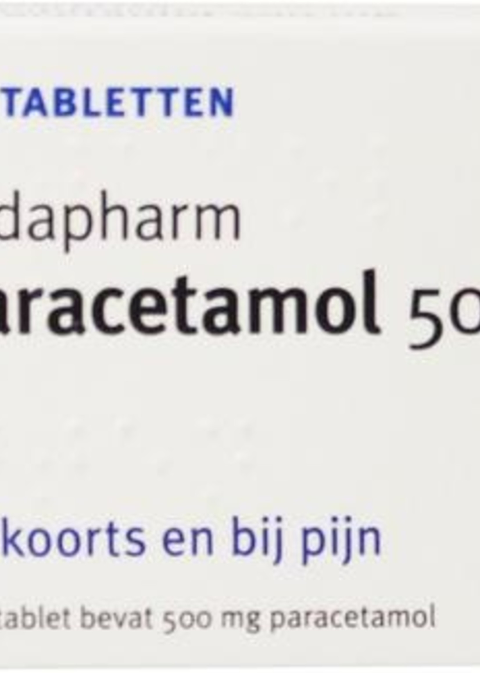 Leidapharm  Leidapharm Paracetamol 500 mg, 20 tabletten