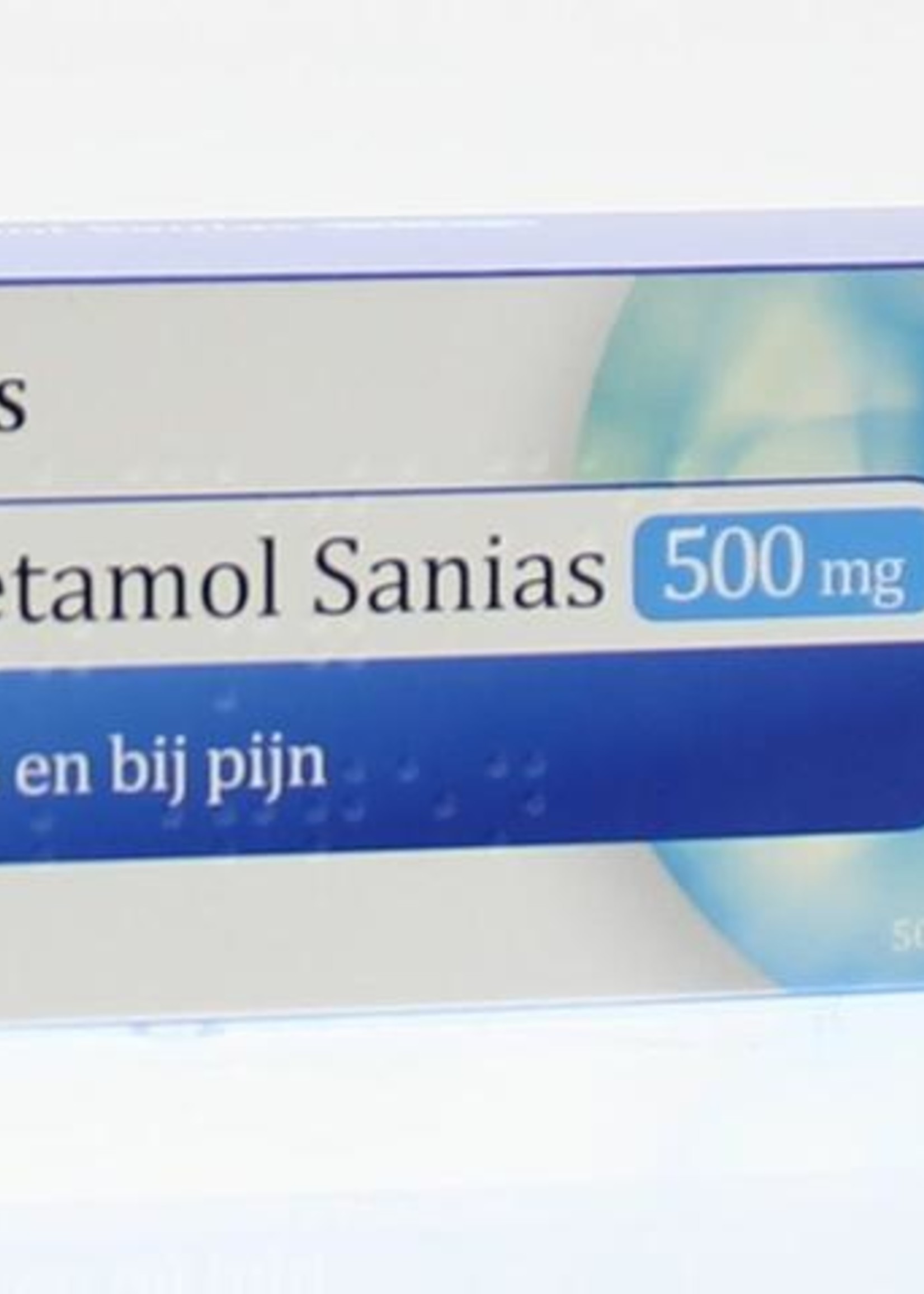 Sanias Paracetamol 500 mg 50 tabletten