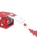 Kerststickers 50 stuks op rol