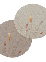 Boltze Home Placemat Kornelia Ø38cm vilt per stuk