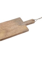 Snijplank serveerplateau hout 16x33x1,4cm