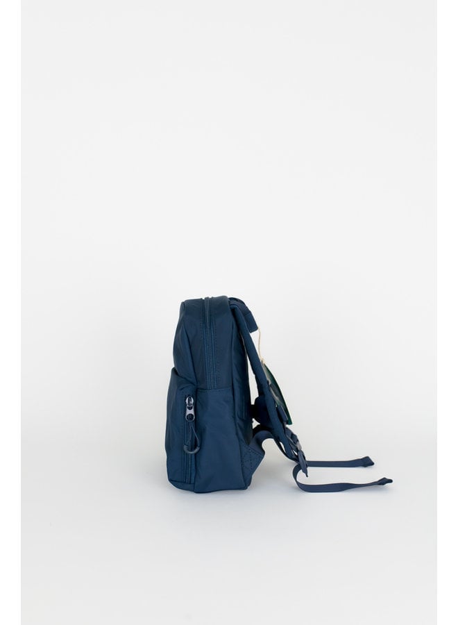 navy mini backpack